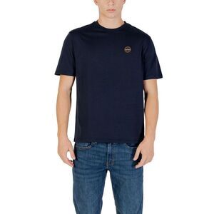 Napapijri Blue Cotton Men's T-Shirt